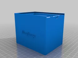 My Customized Top Loader EDH Deck Box