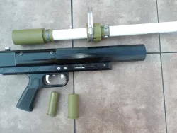 Nova N8 Fury launcher 1" (25.4 mm) barrel adapter