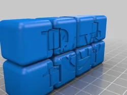 Rays infinity cube