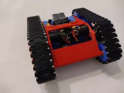 rc speed tank mod with belt