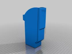 RotS Style DC-17 Blaster Holster (Designed for JetStorm3D's Design)