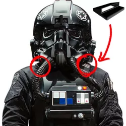 Tie Fighter Pilot Shoulder Strap mount - Rogue One - Squadrons