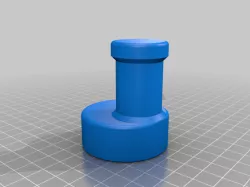Towel Hook with Keyhole