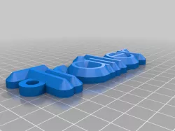 trailer keychain