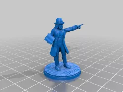 28mm Western Preacher