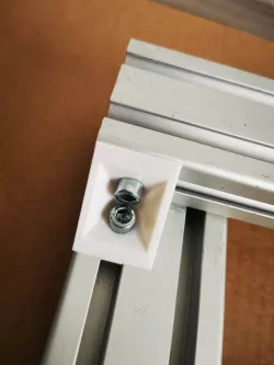 3030 corner bracket - perpendicular