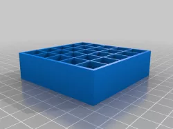 4x4 Customized Matrix Tray