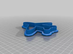 Airplane Cookie Cutter
