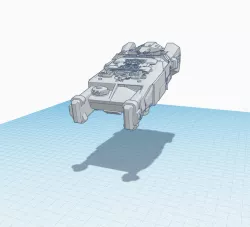 Aliens Kitbash: M577 APC Spinner v2