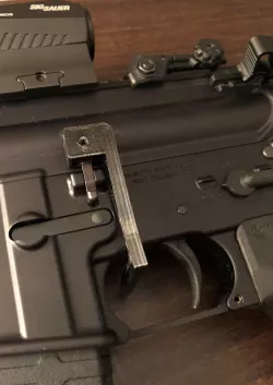 AR-15 Bolt Catch Extension