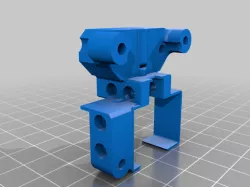 Bambu Hotend Eva 2.4 adapter with default CR/BL Touch mount