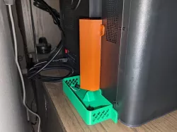 Bambu Lab Printer Poop Chute and Basket