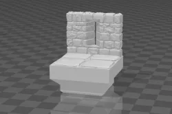Basic dungeon wall window (Dungeon Blocks compatible)