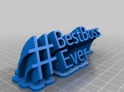 Best Boss Nameplate