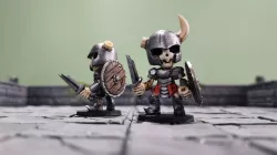 Chibi Skeleton Soldier