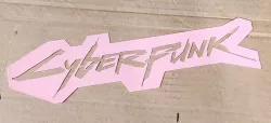 Cyberpunk Logo Stencil