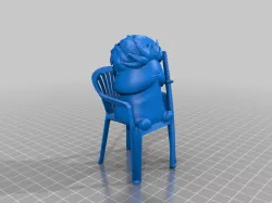 Ding ding devil may cry chair meme