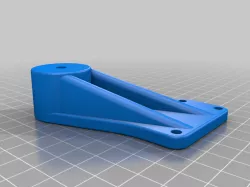 Hor/Vert Bracket Remix, for mounting BTT PITFT50 or similar, to a printer using the Raspberry mounts