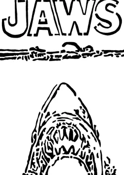Jaws stencil 2