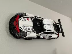 Lego Porsche 911 RSR 42096 Horizontal Wall Mount