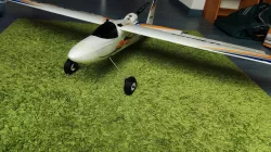 light wheigt scaleable ballon wheels for a RC plane