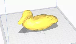 Low poly duck