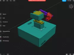  Mini robot arm with laser (2.0) - micrOS
