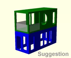 Modern house container HO (prototype)