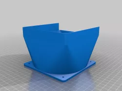 My Customized CPU cooler heat duct