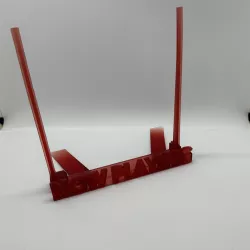 NOW PLAYING Vinyl Record Stand - with poles shortened for Elegoo Saturn