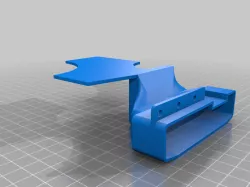 Nvidia P40 Shroud for 75 x 30 x 7 3in Blower Fan