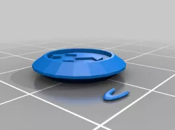 Overwatch Medal Bag Charm