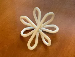 Petal knots: 3_1, 5_1, 6_2 and 6_3