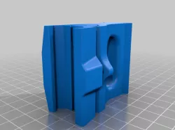 Print In Place Picatinny Rail Scope Riser (25mm/40mm)