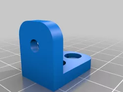 RC Boat turn fin bracket