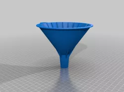 RIBBED FUNNEL FOR PAINT FILTER 