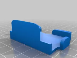 SCX24 vertical battery holder