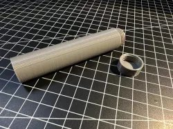 Small Round Screw Cap Container (for sewing machine oil)