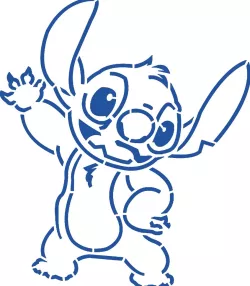 Stitch stencil 9