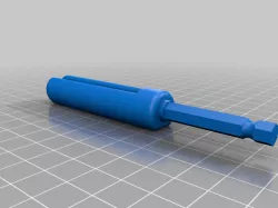 Strap winder 1/4" bit size