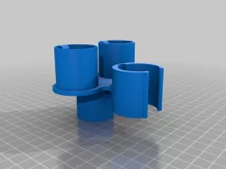 Vacuum accessories holder / Porte accessoires aspirateur Lidl Bosh