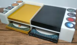 Warhammer Underworlds Deck & Token organizer (For in-game use)
