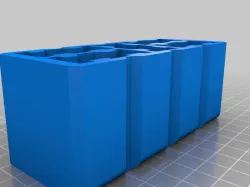 X-Wing Miniatures Plano Storage - Five X-Wing