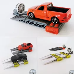 1/64 DIECAST DYNAMOMETER (DYNO, FOR HOTWHEELS, MATCHBOX ETC)