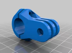15mm triple gopro mount