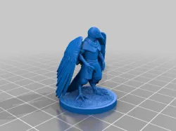 Aarakocra Sorcerer Miniature