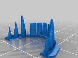 Alien Head Wall Hanger (Just the teeth) 
