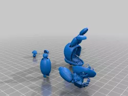 Articulated Withered Bonnie Five Nights at Freddy’s fnaf