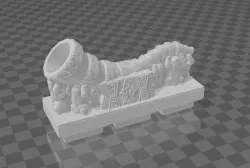 Basic dwarven halls great horn (Dungeon Blocks compatible)
