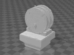 Basic dwarven halls normal cask (Dungeon Blocks compatible)